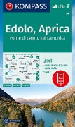 KOMPASS Wanderkarte 94 Edolo, Aprica, Ponte di Legno, Val Camonica 1:50.000 - 