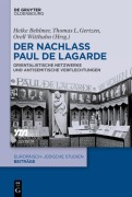 Cover-Bild zum Titel 'Der Nachlass Paul de Lagarde' von ''