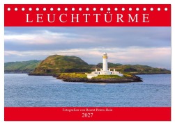 Cover-Bild zum Titel 'Leuchttürme des Nordens (Tischkalender 2027 DIN A5 quer), CALVENDO Monatskalender' von 'Reemt Peters-Hein'