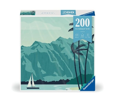 Erwachsenenpuzzle 200 Teile - Hawaii - 