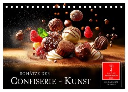 Cover-Bild zum Titel 'Schätze der Confiserie Kunst (Tischkalender 2026 DIN A5 quer), CALVENDO Monatskalender' von 'Peter Roder'