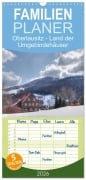 Cover-Bild zum Titel 'Familienplaner 2026 - Oberlausitz - Land der Umgebindehäuser mit 5 Spalten (Wandkalender, 21 x 45 cm) CALVENDO' von 'Frank Großpietsch'