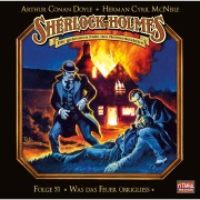 Cover-Bild zum Titel 'Was das Feuer übrigliess' von 'Arthur Conan Doyle, Herman Cyril Mcneile'