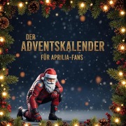 Cover-Bild zum Titel 'Der Adventskalender für Aprilia-Fans' von 'Leon Friedrich'