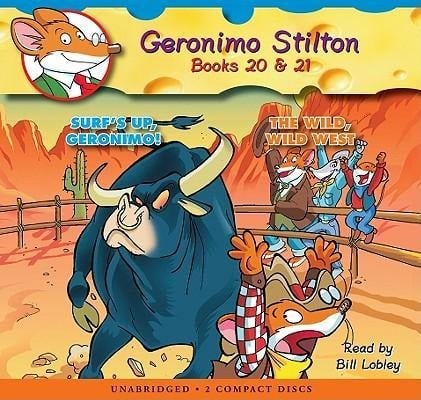 Surf's Up, Geronimo! / The Wild, Wild West (Geronimo Stilton Audio Bindup #20 & 21) (Audio Library Edition): Surf's Up, Geronimo! and the Wild, Wild W - Geronimo Stilton