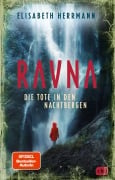 Cover-Bild zum Titel 'RAVNA - Die Tote in den Nachtbergen' von 'Elisabeth Herrmann'