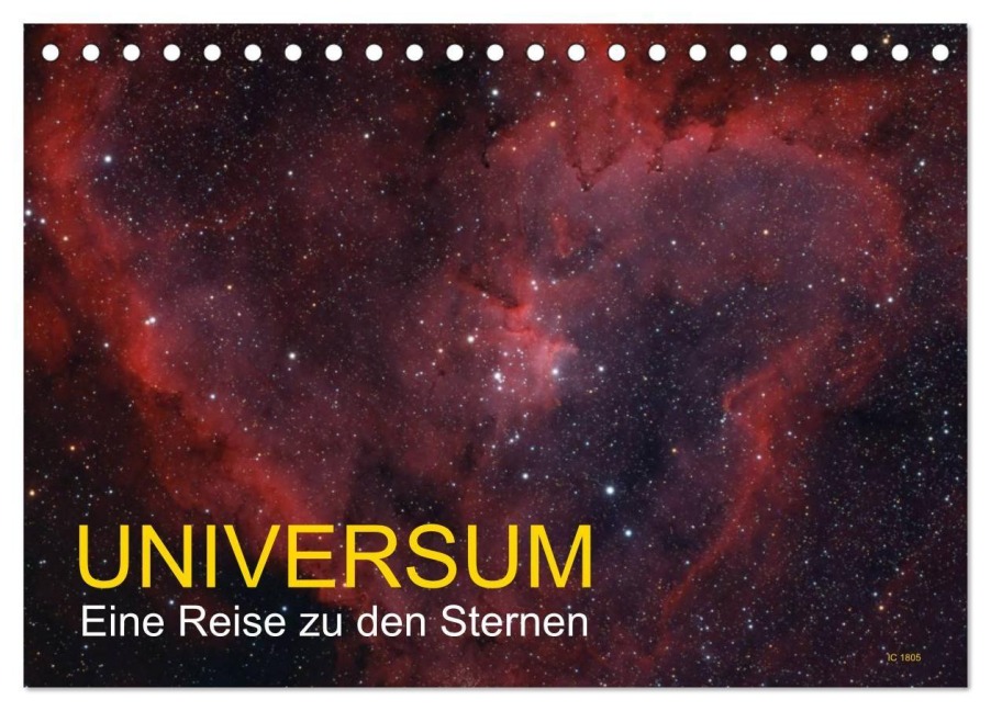 Universum - Eine Reise zu den Sternen (Tischkalender 2027 DIN A5 quer), CALVENDO Monatskalender - Roland Störmer