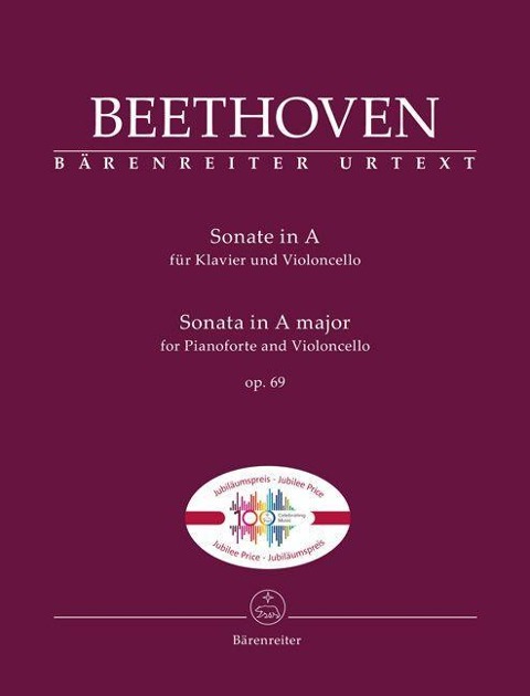 Sonate für Klavier und Violoncello op. 69 - Ludwig van Beethoven