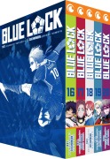 Cover-Bild zum Titel 'Blue Lock - Band 16-20 im Sammelschuber' von 'Yusuke Nomura'