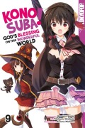 Cover-Bild zum Titel 'Konosuba! God's Blessing On This Wonderful World! 09' von 'Masahito Watari, Natsume Akatsuki, Kurone Mishima'