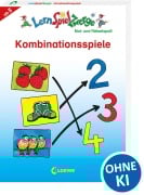 Cover-Bild zum Titel 'Kombinationsspiele. Mal- und Rätselblock' von 'Katrin Merle'