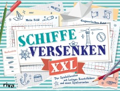 Cover-Bild zum Titel 'Schiffe versenken XXL' von 'Emma Hegemann'