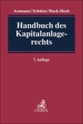 Cover-Bild zum Titel 'Handbuch des Kapitalanlagerechts' von ''