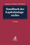 Cover-Bild zum Titel 'Handbuch des Kapitalanlagerechts' von ''