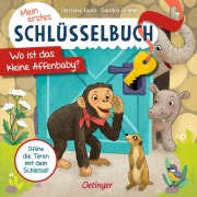Cover-Bild zum Titel 'Mein erstes Schlüsselbuch. Wo ist das kleine Affenbaby?' von 'Sandra Grimm'