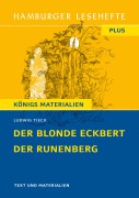 Cover-Bild zum Titel 'Der blonde Eckbert / Der Runenberg (Textausgabe)' von 'Ludwig Tieck'