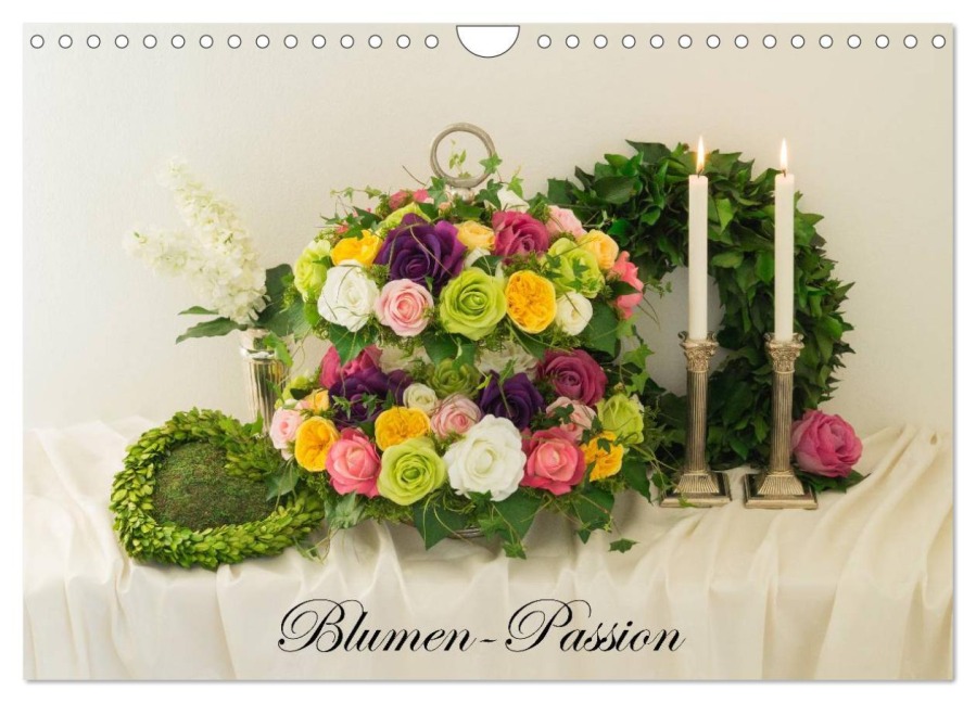 Blumen-Passion (Wandkalender 2026 DIN A4 quer), CALVENDO Monatskalender - Simone Meyer
