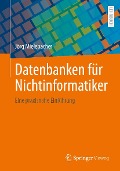 Cover-Bild zum Titel 'Datenbanken für Nichtinformatiker' von 'Jörg Mielebacher'