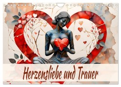Cover-Bild zum Titel 'Herzensliebe und Trauer (Wandkalender 2026 DIN A4 quer), CALVENDO Monatskalender' von 'Dusanka Djeric'