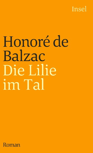 Die Lilie im Tal - Honore de Balzac