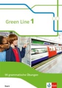 Cover-Bild zum Titel 'Green Line 1. Ausgabe Bayern. 99 grammatische Übungen mit Lösungen 5. Klasse' von ''