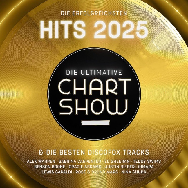 Die Ultimative Chartshow - Hits 2025 - Artists Various