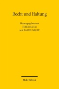 Cover-Bild zum Titel 'Recht und Haltung' von ''