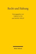 Cover-Bild zum Titel 'Recht und Haltung' von ''