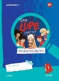 Cover-Bild zum Titel 'TEAM LUPE ERMITTELT - Übungshefte. Lesen 1. BASIS' von ''