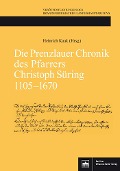 Cover-Bild zum Titel 'Die Prenzlauer Chronik des Pfarrers Christoph Süring 1105-1670' von ''