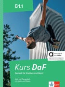 Cover-Bild zum Titel 'Kurs DaF B1.1 Kurs- und Übungsbuch hybrid' von 'Steve Bahn, Nicole Schäfer, Friederike Jin, Simone Weidinger, Birgit Braun'
