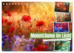 Cover-Bild zum Titel 'Mohnträume im Licht (Tischkalender 2026 DIN A5 quer), CALVENDO Monatskalender' von 'Steffen Gierok-Latniak'