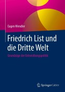 Cover-Bild zum Titel 'Friedrich List und die Dritte Welt' von 'Eugen Wendler'