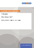 Cover-Bild zum Titel 'Pkw-Absatz 2007' von 'T. Eismann'