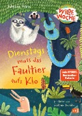 Cover-Bild zum Titel 'Wilde Woche - Dienstags muss das Faultier aufs Klo' von 'Johanna Prinz'