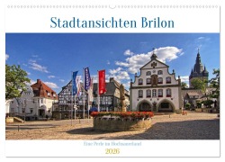 Cover-Bild zum Titel 'Stadtansichten Brilon (Wandkalender 2026 DIN A2 quer), CALVENDO Monatskalender' von 'Dt-Fotografie Detlef Thiemann'