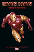 Cover-Bild zum Titel 'Iron Man Anthologie (überarbeitete Neuausgabe)' von 'David Michelinie, Bob Layton Sr., Mark D. Bright, Barry Windsor-Smith, John Byrne'