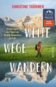 Cover-Bild zum Titel 'Weite Wege Wandern' von 'Christine Thürmer'