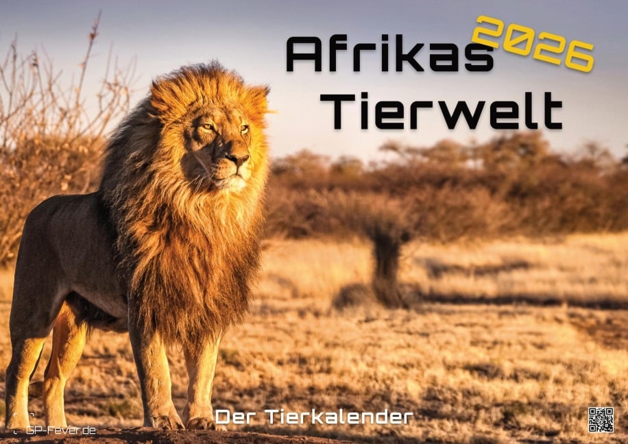 Afrikas Tierwelt - Der Tierkalender - 2026 - Kalender DIN A3 - 