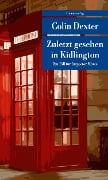 Cover-Bild zum Titel 'Zuletzt gesehen in Kidlington' von 'Colin Dexter'