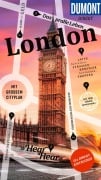 Cover-Bild zum Titel 'DUMONT direkt Reiseführer London' von 'Peter Sahla, Rainer Eisenschmid'