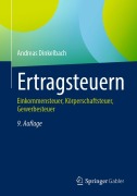 Cover-Bild zum Titel 'Ertragsteuern' von 'Andreas Dinkelbach'