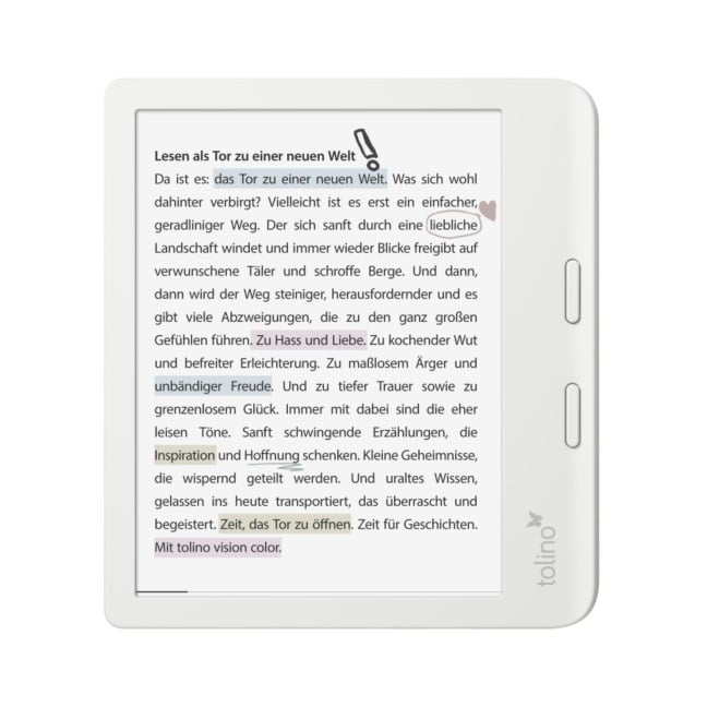 tolino vision color weiß - 