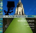 Cover-Bild zum Titel 'Works for 2 Pianos' von 'Ivan Pavlov Jeroen Elfferich'