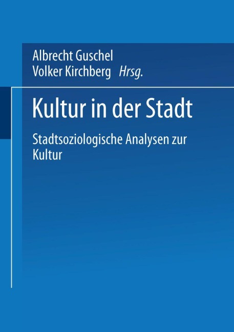 Kultur in der Stadt - 