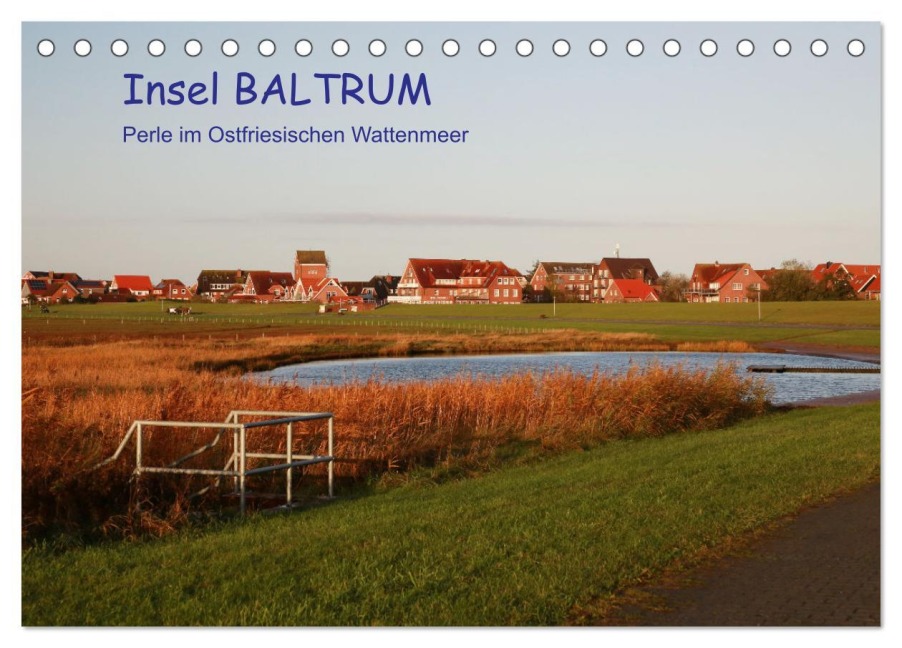 Insel Baltrum, Perle im Ostfriesischen Wattenmeer (Tischkalender 2026 DIN A5 quer), CALVENDO Monatskalender - Klaus Fröhlich