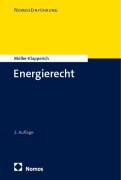 Cover-Bild zum Titel 'Energierecht' von 'Julia Möller-Klapperich'