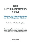 HITLER-PROZEß 1924 TL.1 - 