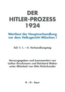 Cover-Bild zum Titel 'HITLER-PROZEß 1924 TL.1' von ''
