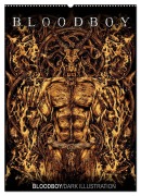 Cover-Bild zum Titel 'BLOODBOY/DARK ILLUSTRATION (Wandkalender 2026 DIN A2 hoch), CALVENDO Monatskalender' von 'Bloodboy Bloodboy'